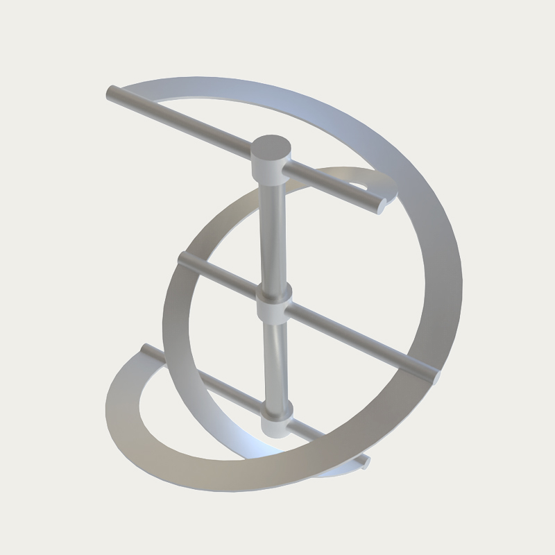 Комбинированная лопасть для перемешивания ZLG Spiral Ribbon, мешалка высокой вязкости