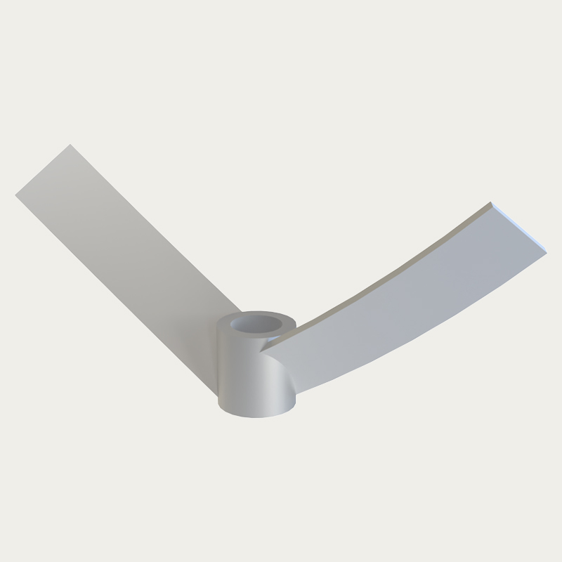 Двухстворчатая мешалка Vidalia низкой вязкости ZPJ